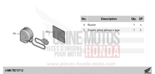 KIT,SECURITY BUZZER ADV350AS de 2025
